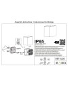 DAVOS * APLIQUE LED 20W 2700K DIM ORO